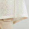Hollow sleeve long sleeve jacket soft waxy pendant natural simple feel