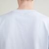 Simple round neck short-sleeved T-shirt very simple pure color loose shoulder delicate lazy