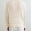 Hollow jacquard long-sleeved knitwear for men and women