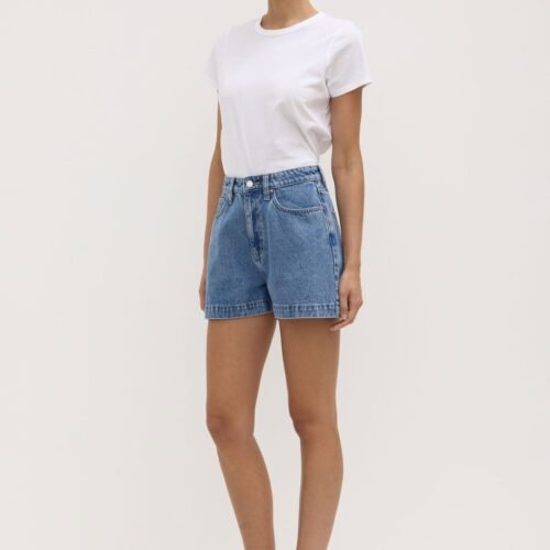 Boxy Denim Short