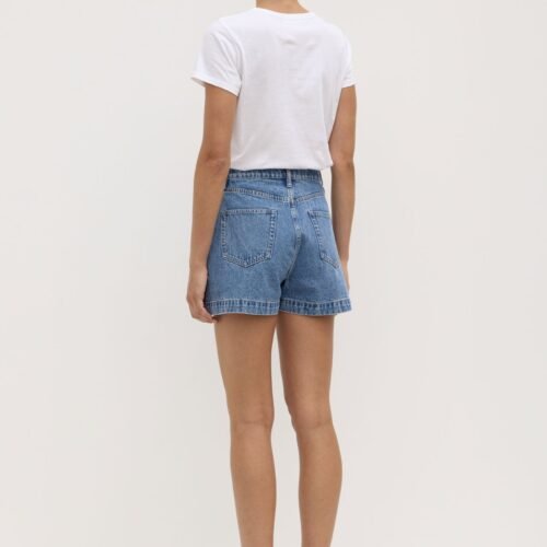Boxy Denim Short
