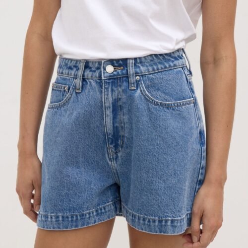 Boxy Denim Short