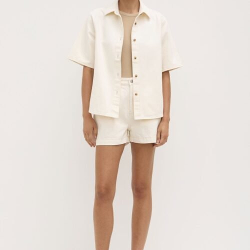 Boxy Denim Short