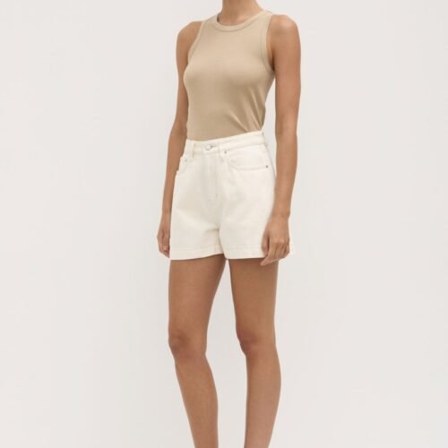 Boxy Denim Short