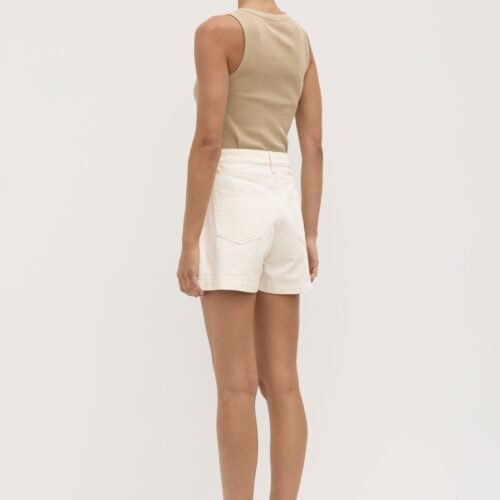 Boxy Denim Short