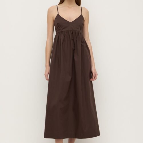 Bronte Poplin Midi Dress