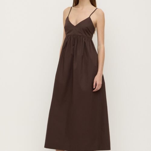 Bronte Poplin Midi Dress