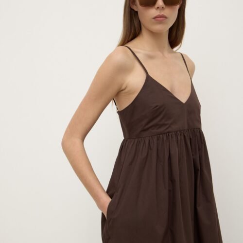 Bronte Poplin Midi Dress