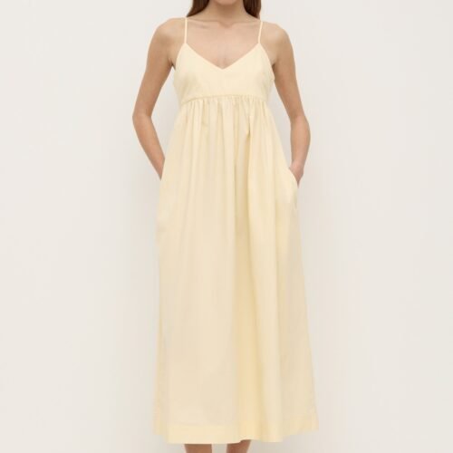 Bronte Poplin Midi Dress