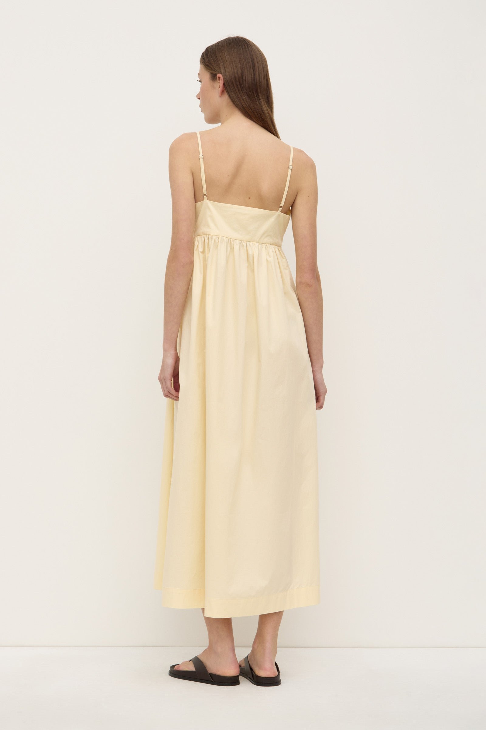 Bronte Poplin Midi Dress