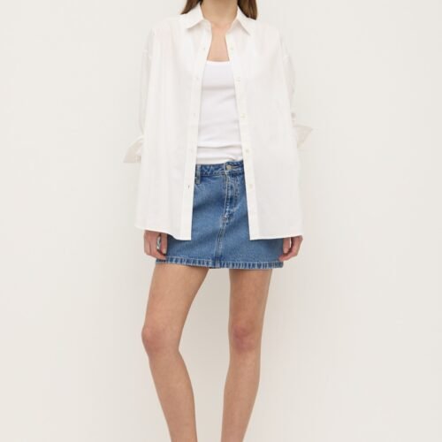 Callista Denim Mini Skirt