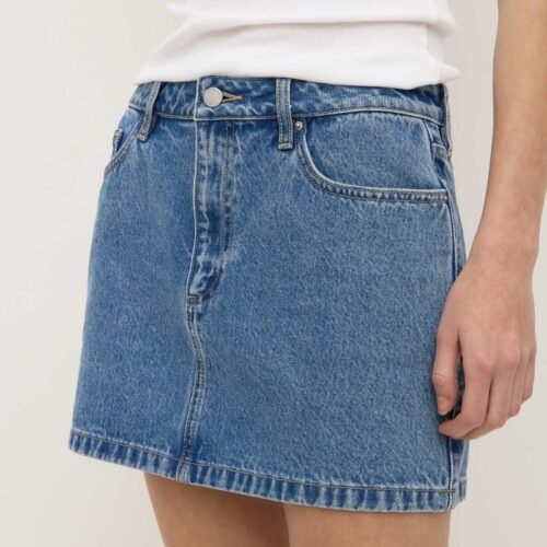 Callista Denim Mini Skirt