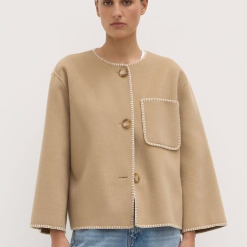 Camille Wool Cashmere Jacket