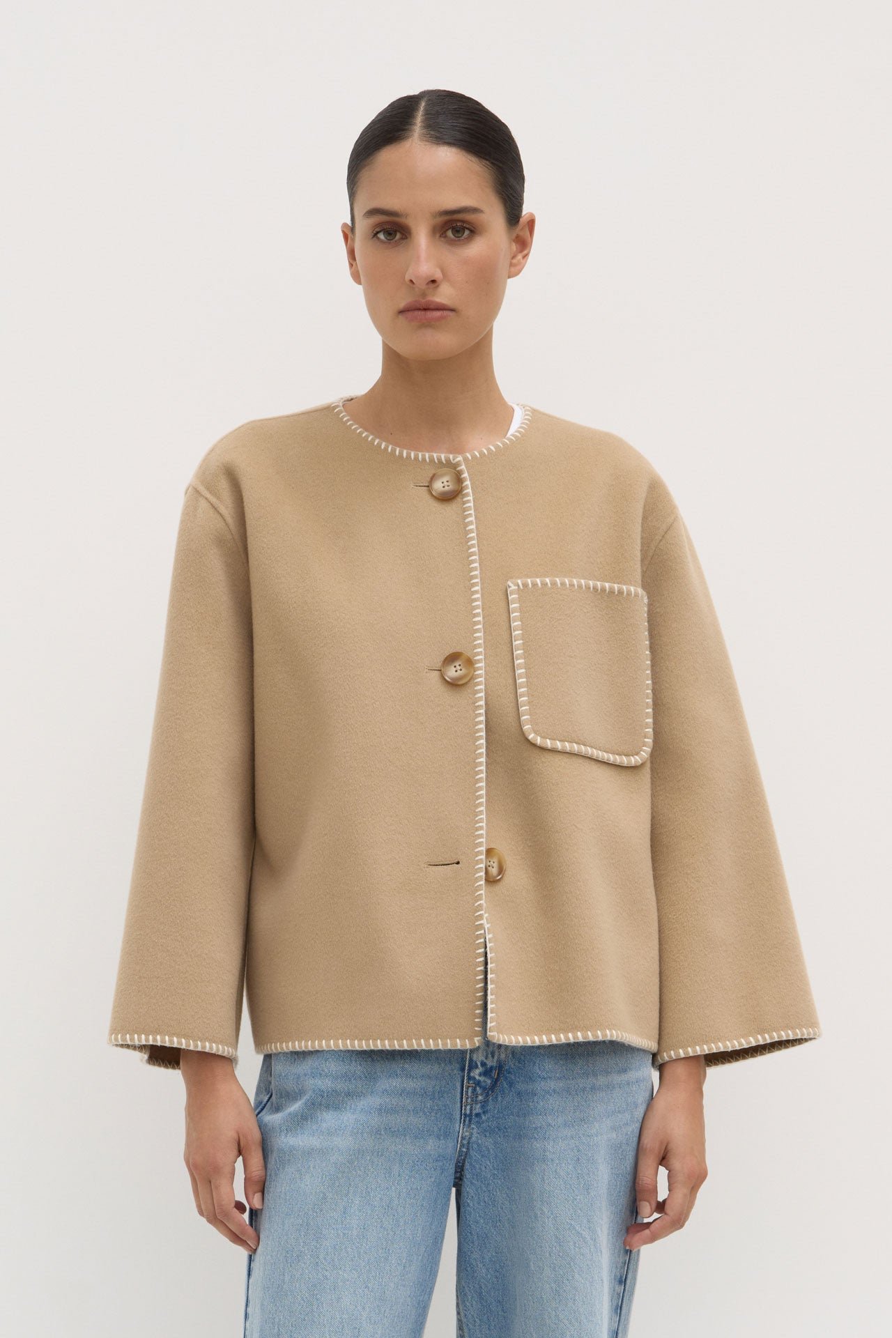 Camille Wool Cashmere Jacket