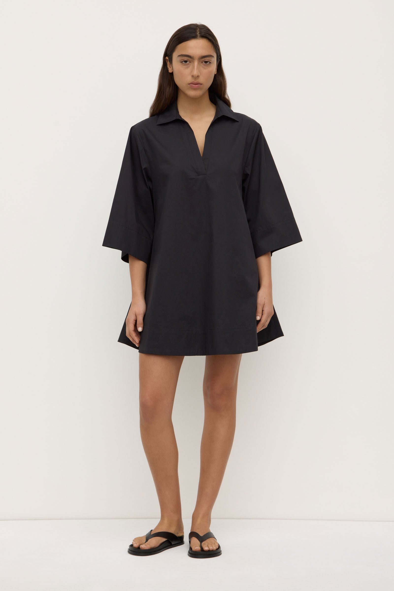 Claire Mini Shirt Dress