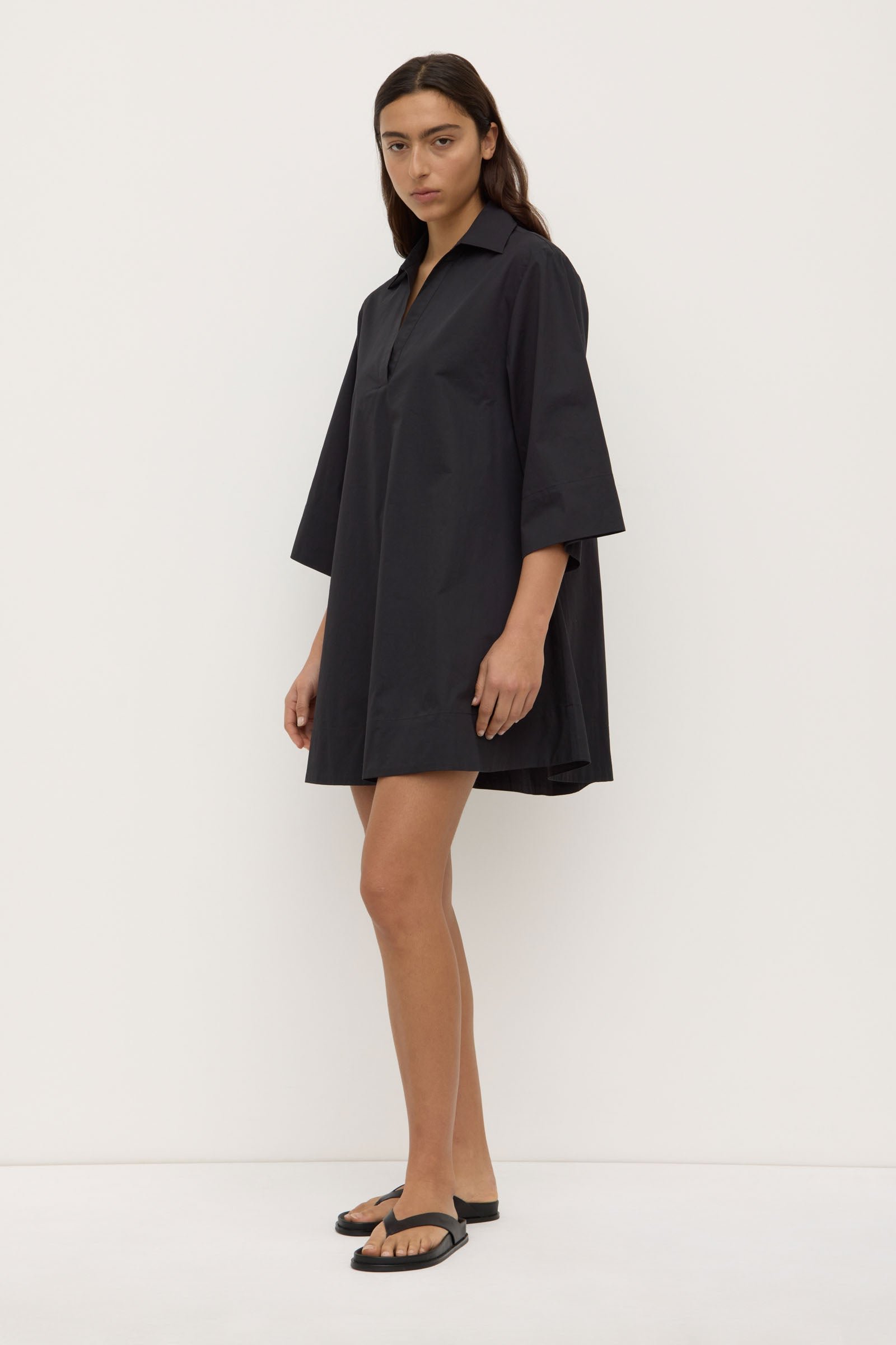 Claire Mini Shirt Dress
