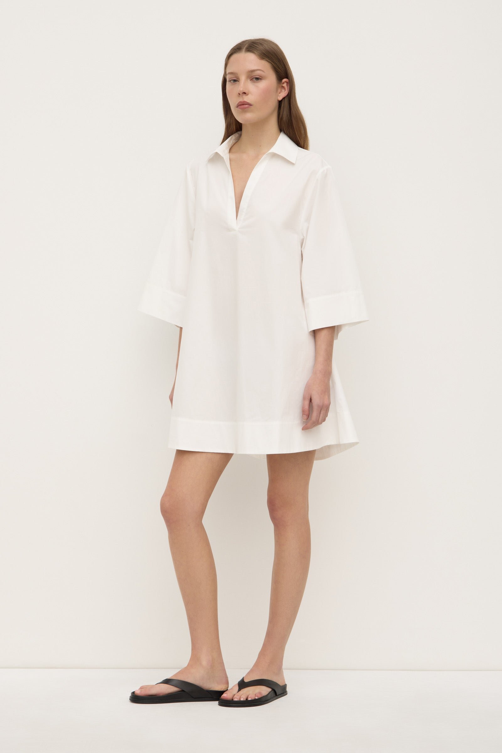 Claire Mini Shirt Dress