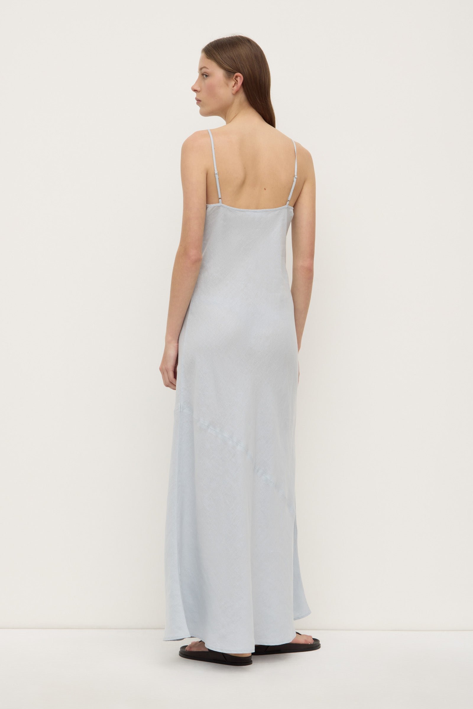 Colette Linen Slip Dress