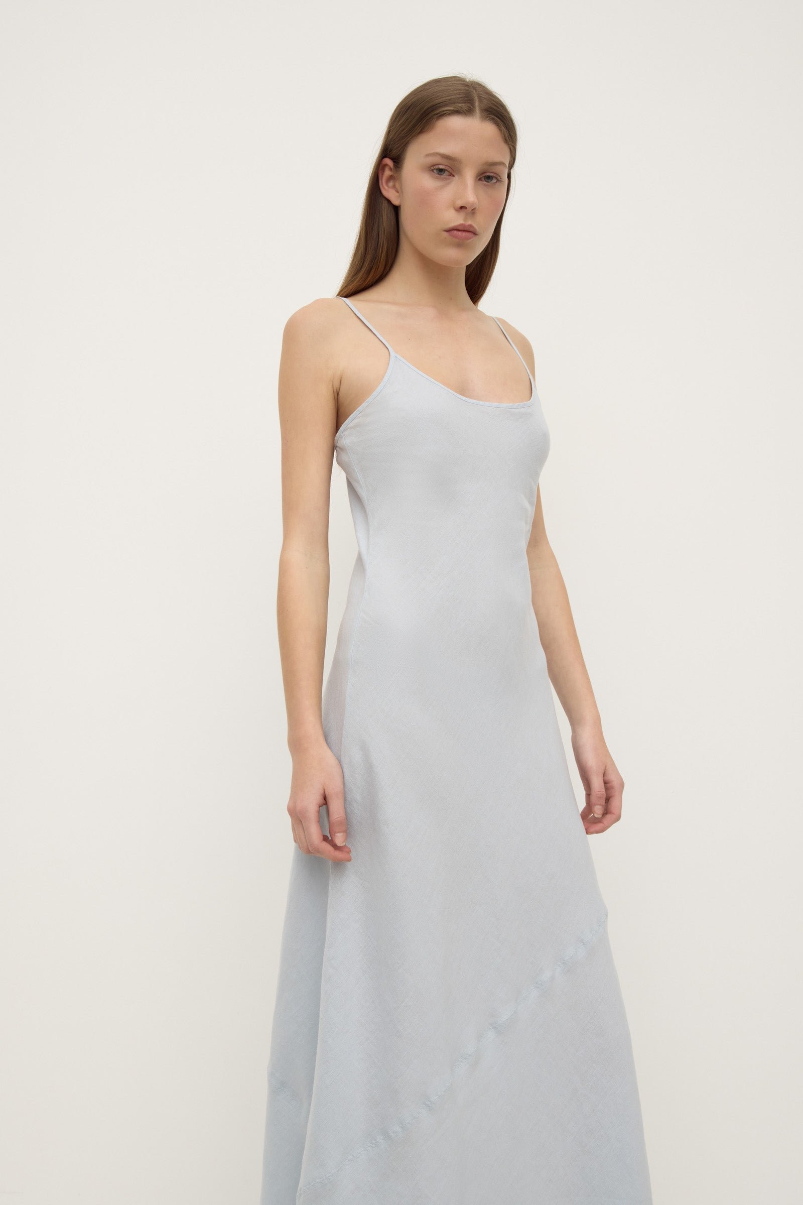 Colette Linen Slip Dress