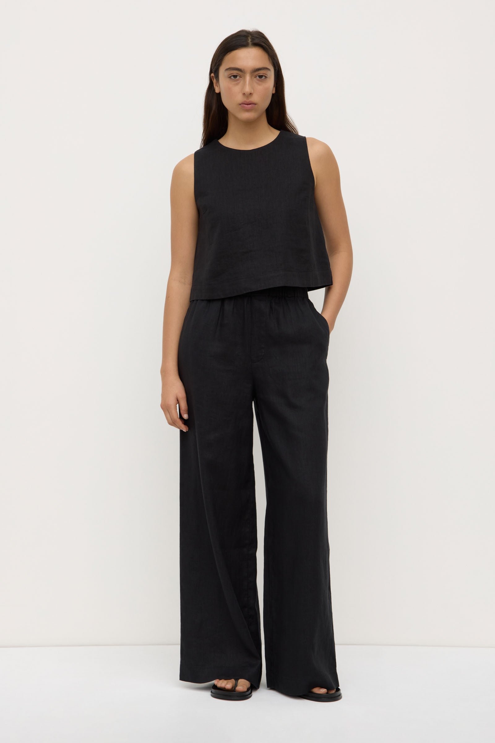 Estelle Linen Top