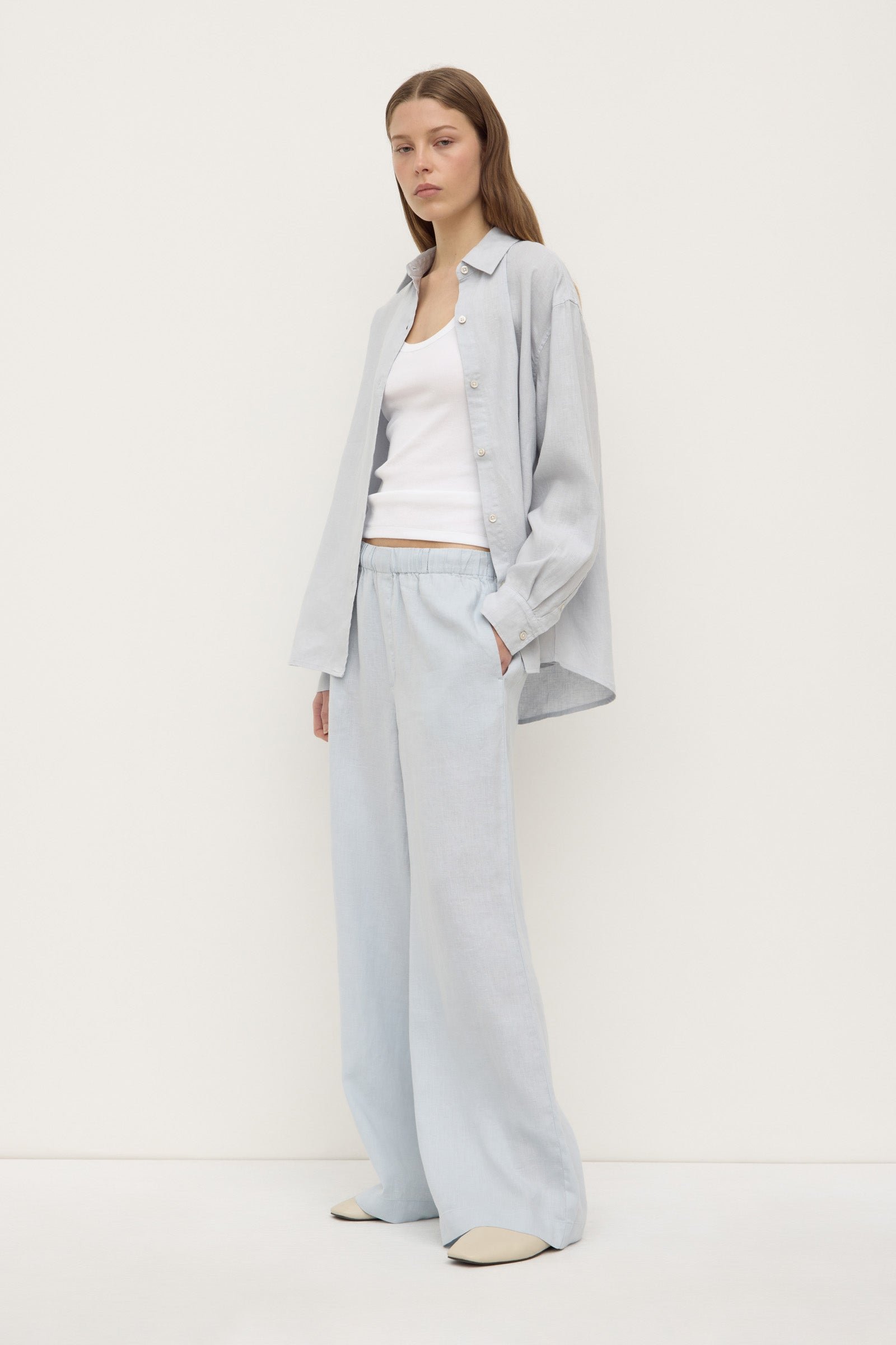 Womens Everyday Linen Shirt
