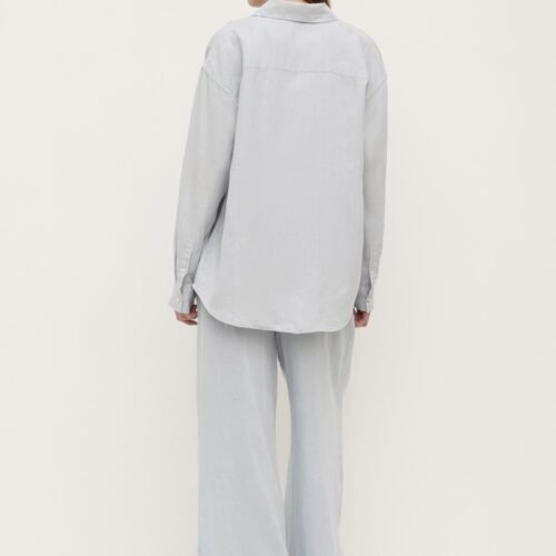 Everyday_Womens_Linen_Long_Sleeve_Shirt_Cloud_1089 Womens Everyday Linen Shirt