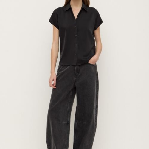 High Rise Barrel Jean
