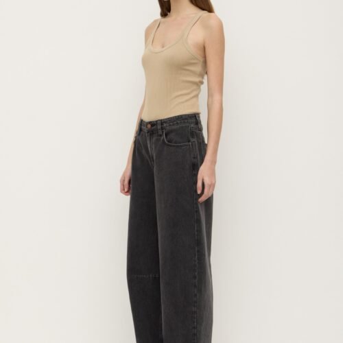 High Rise Barrel Jean