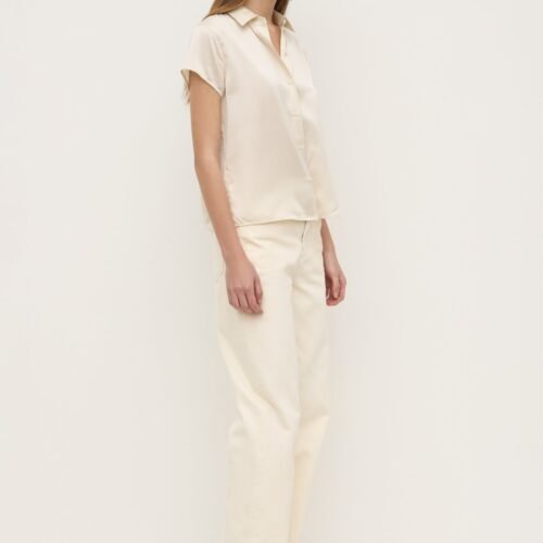 Karri Silk Short Sleeve Shirt