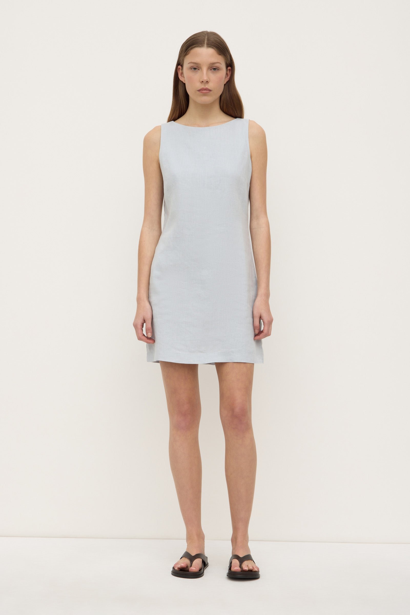 Nadine Linen Mini Dress
