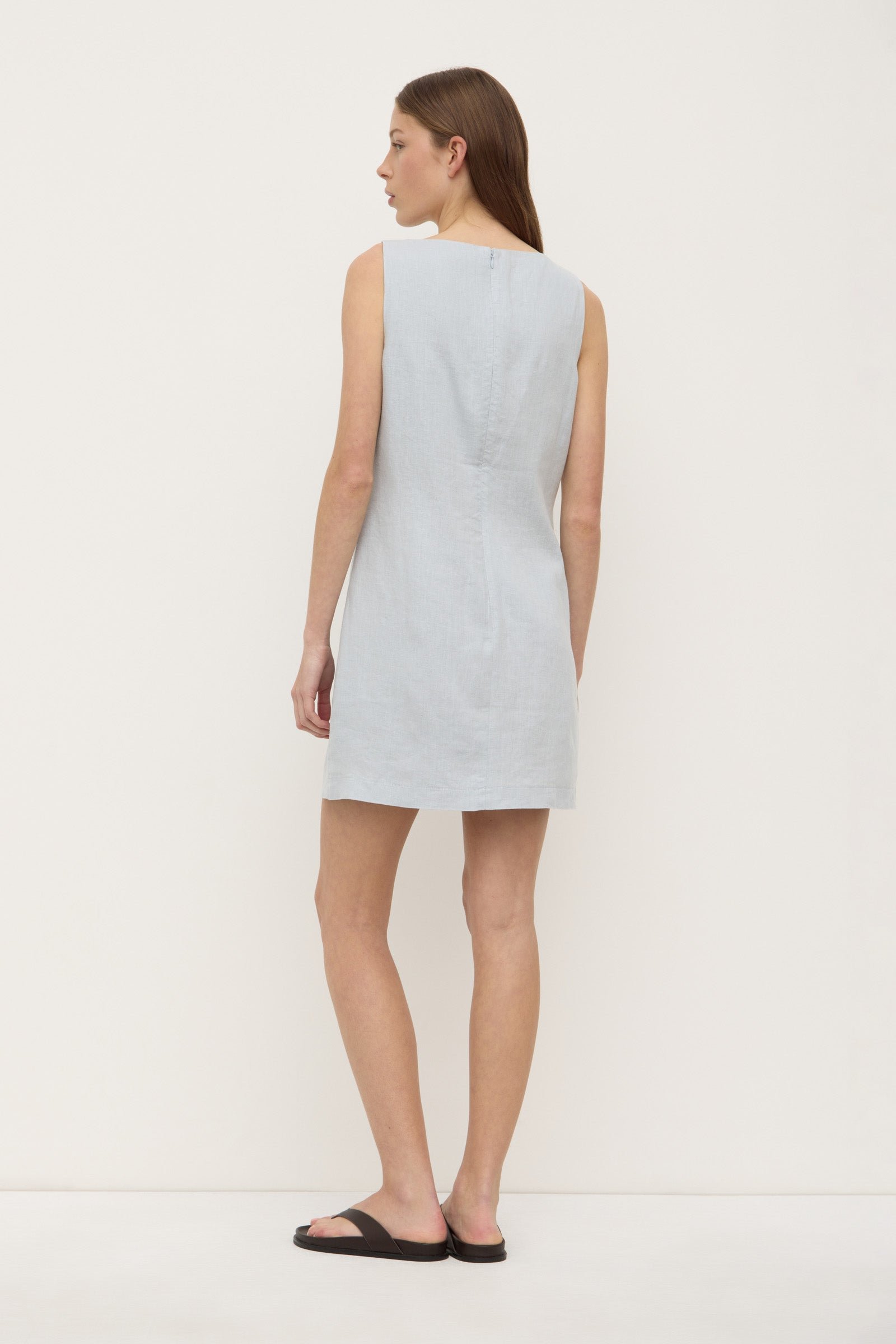 Nadine Linen Mini Dress