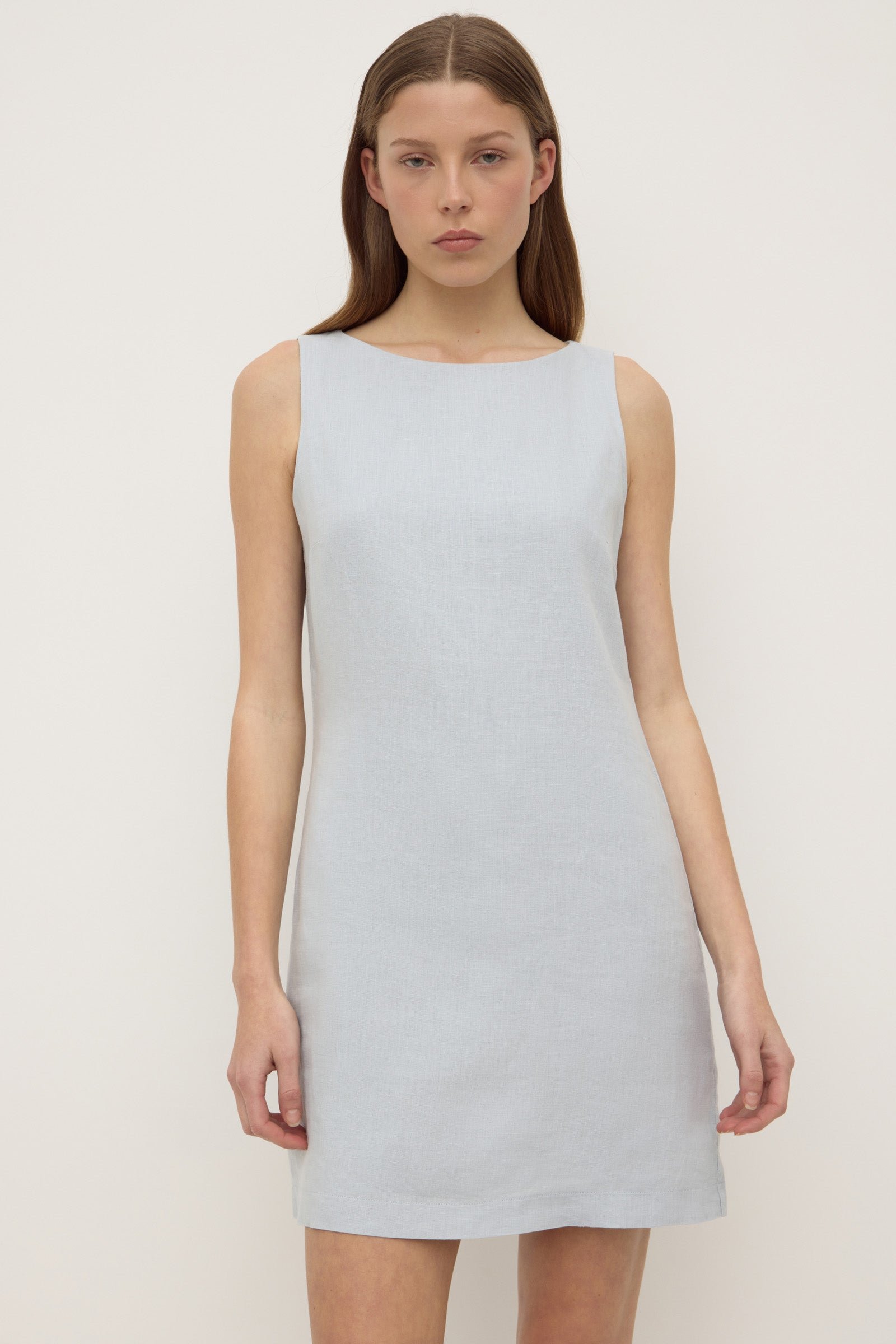 Nadine Linen Mini Dress