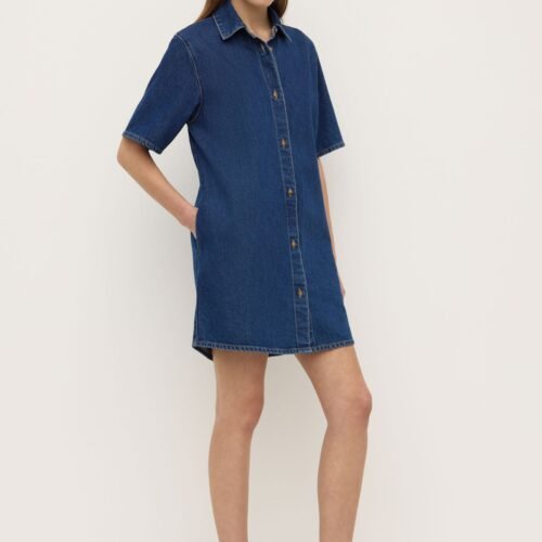Neera_Denim_Mini_Shirt_Dress_Heritage_Blue_2144 Neera Denim Mini Shirt Dress