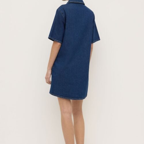 Neera_Denim_Mini_Shirt_Dress_Heritage_Blue_2150 Neera Denim Mini Shirt Dress