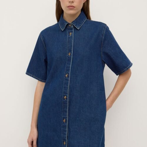 Neera_Denim_Mini_Shirt_Dress_Heritage_Blue_2157 Neera Denim Mini Shirt Dress