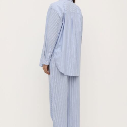 Nixie_Stripe_Long_Sleeve_Shirt_Blue_1275 Nixie Stripe Shirt