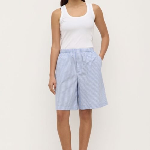 Nixie_Stripe_Short_Blue_1310 Nixie Stripe Longline Short