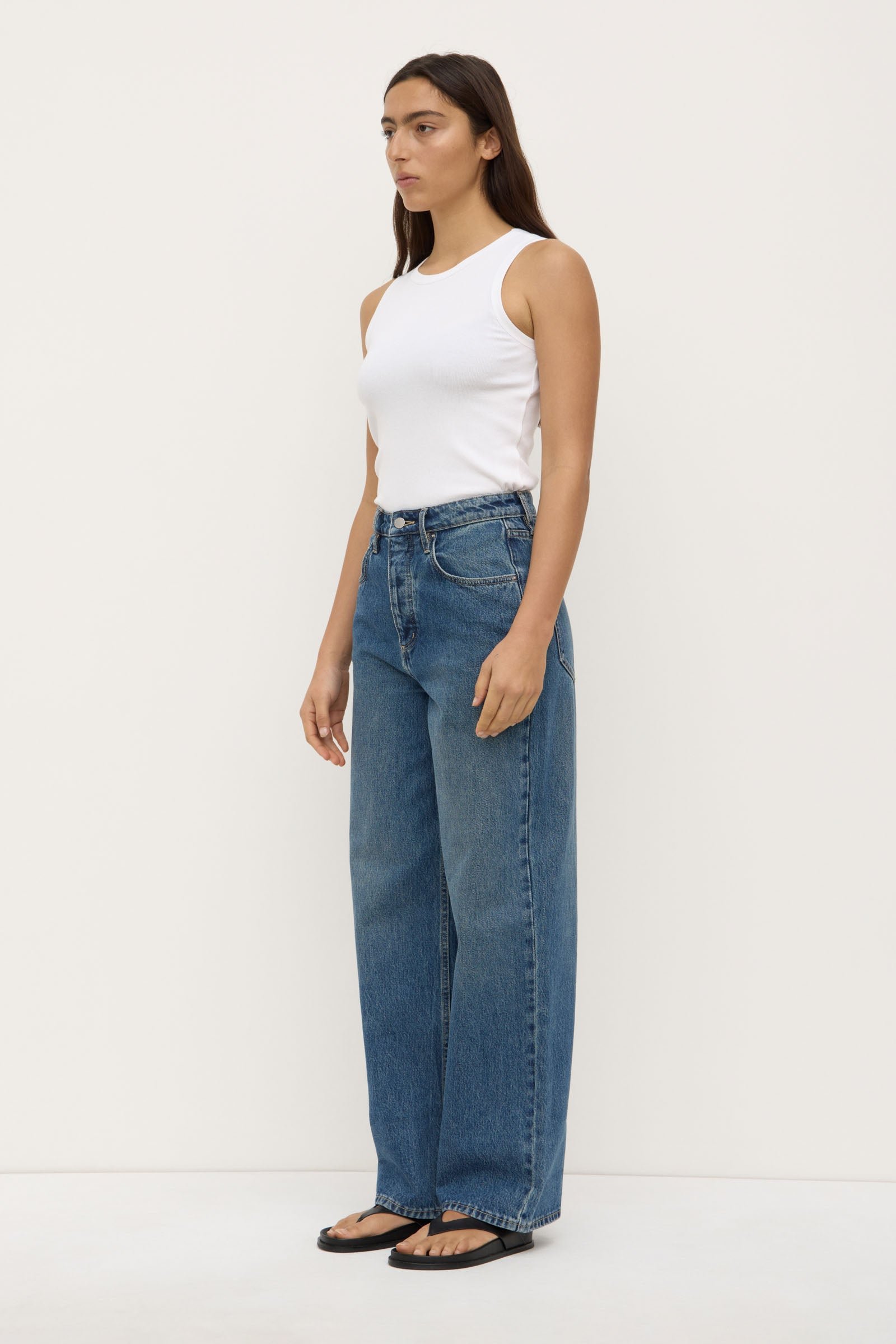 Oversized High Rise Jean