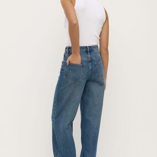 Oversized High Rise Jean