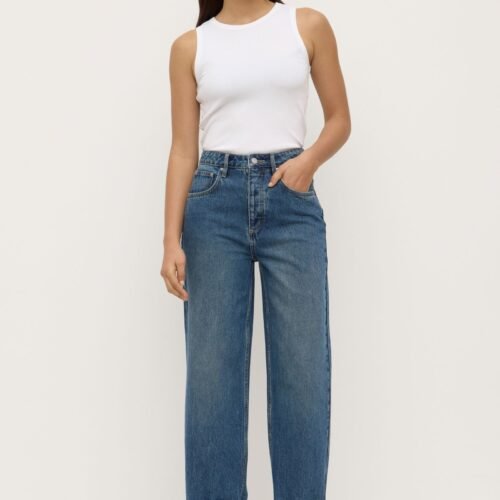 Oversized High Rise Jean