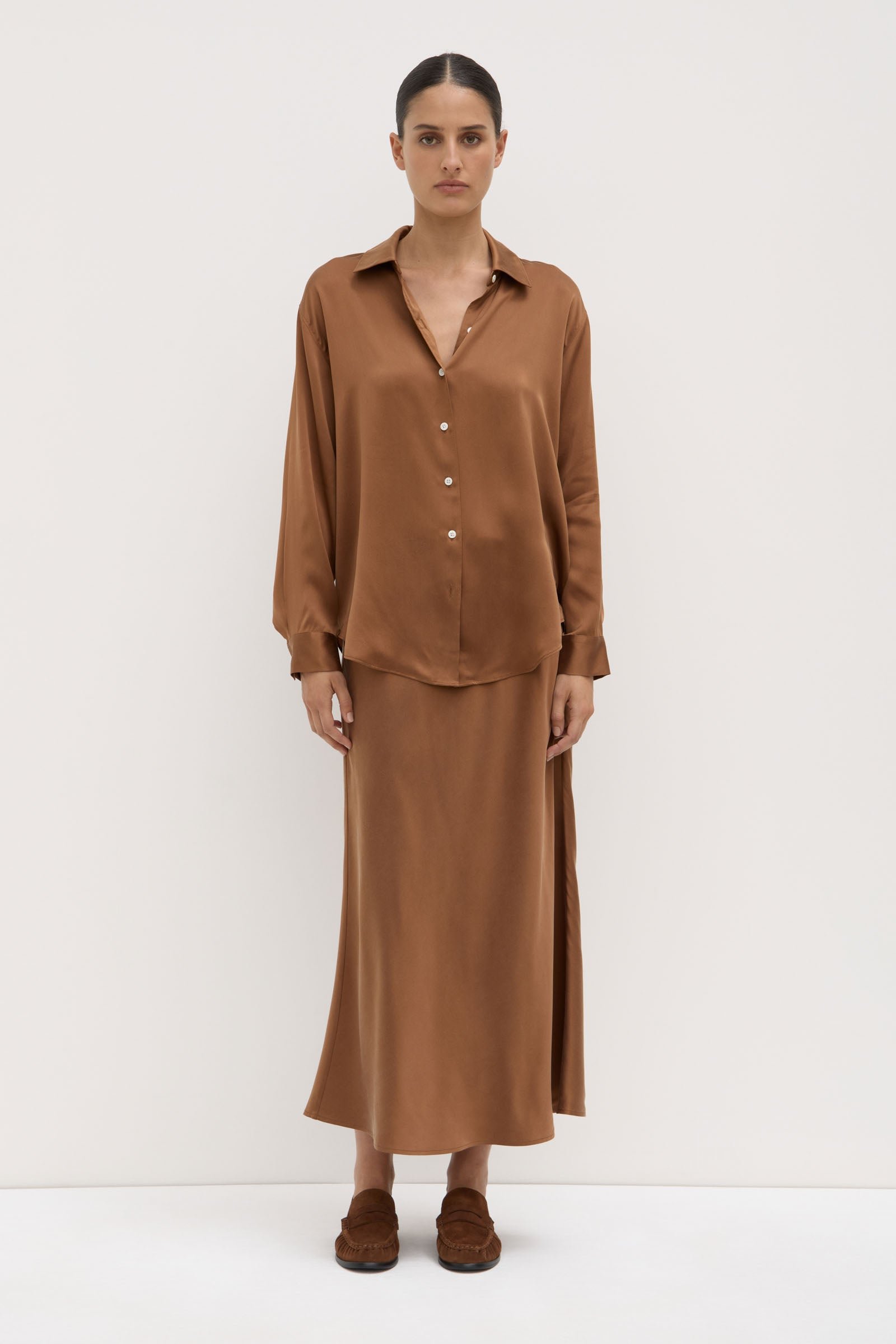 Pippa Silk Skirt