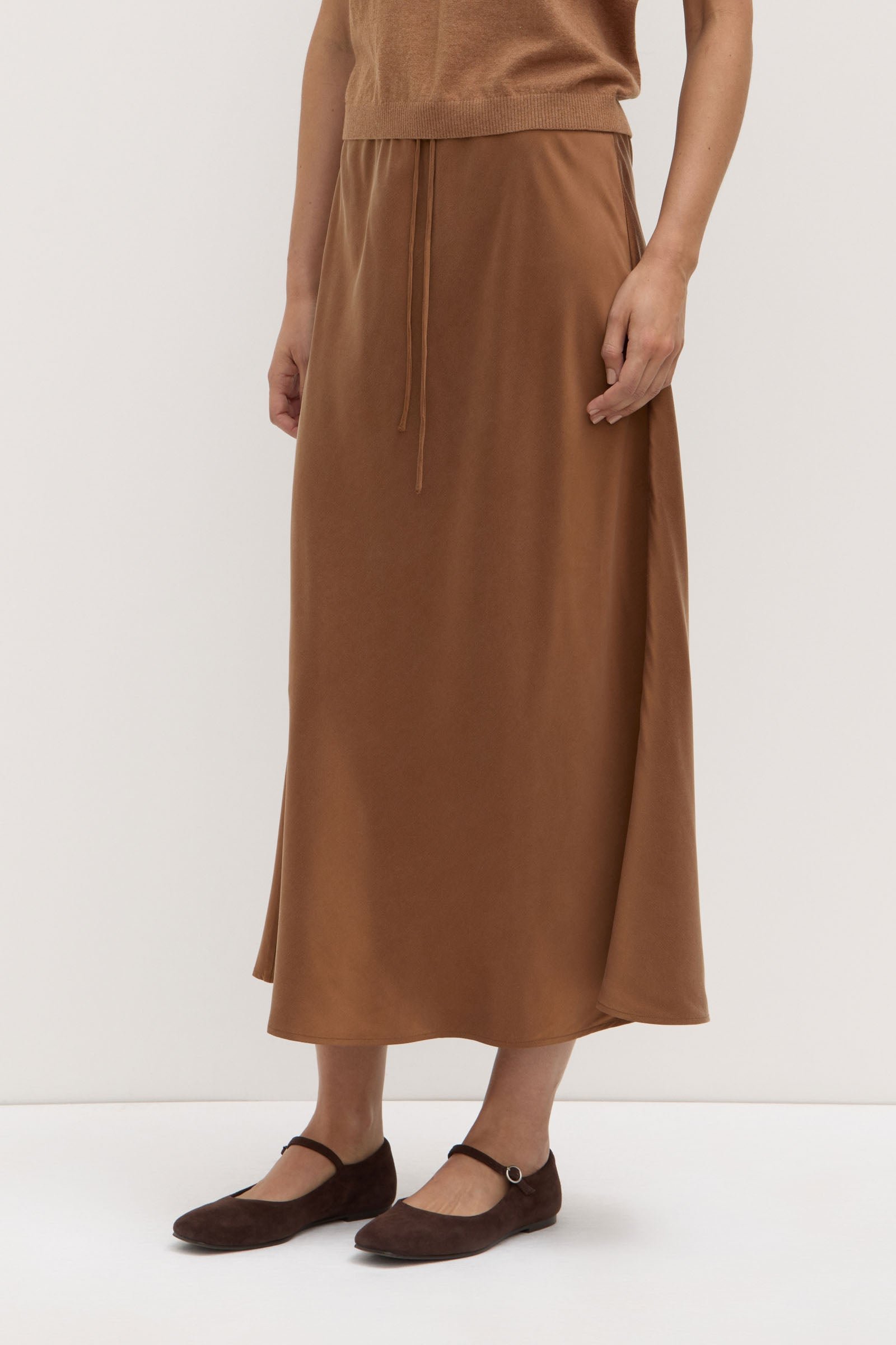 Pippa Silk Skirt