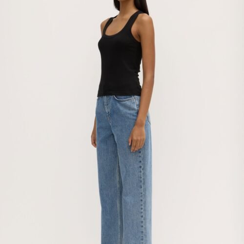 Robyn Scoop Neck Rib Tank