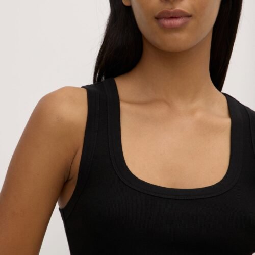 Robyn Scoop Neck Rib Tank