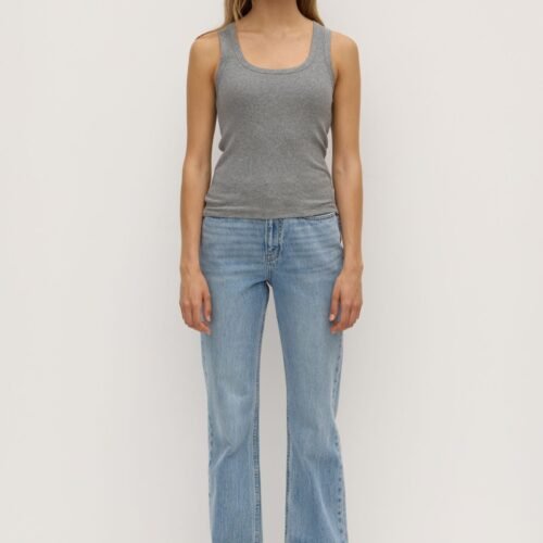 Robyn Scoop Neck Rib Tank