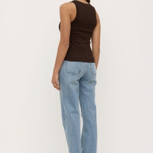 Robyn Scoop Neck Rib Tank