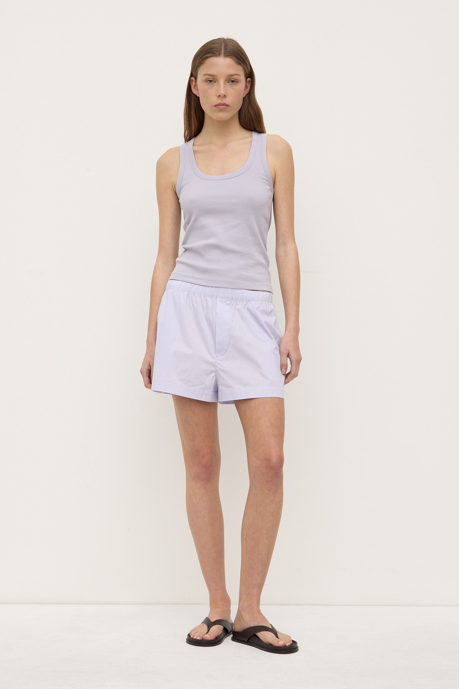 Robyn Scoop Neck Rib Tank