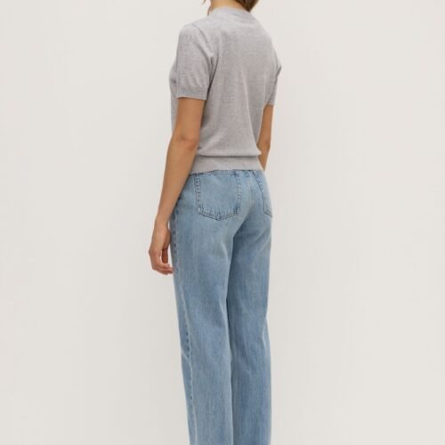 Semra Cotton Cashmere Short Sleeve Cardigan