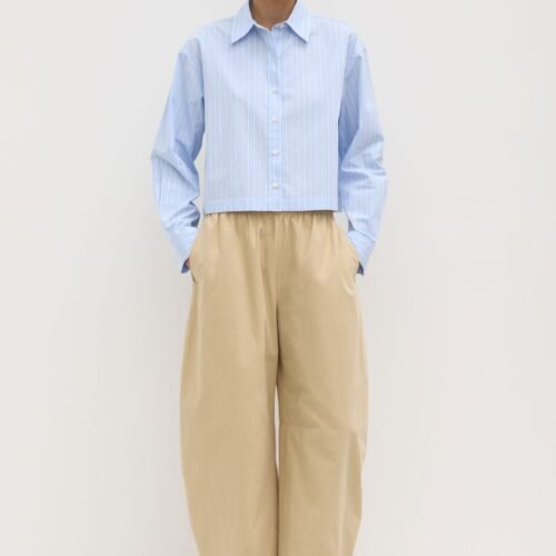 Tessa Poplin Cropped Shirt