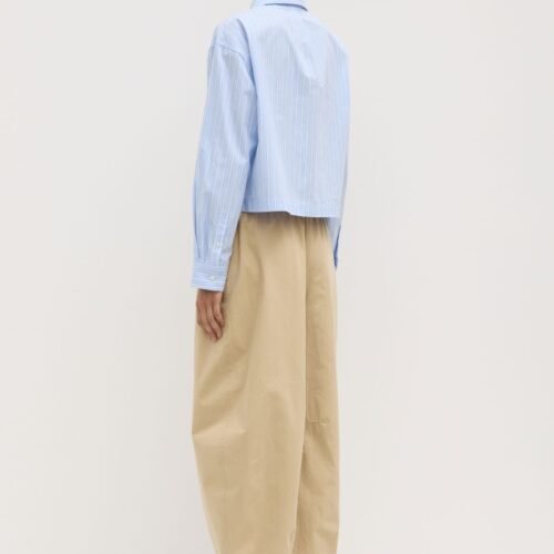 Tessa Poplin Cropped Shirt